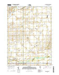 Garden Prairie Illinois Current topographic map, 1:24000 scale, 7.5 X 7.5 Minute, Year 2015