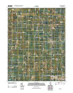 Geff Illinois Historical topographic map, 1:24000 scale, 7.5 X 7.5 Minute, Year 2012