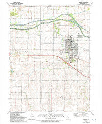 Geneseo Illinois Historical topographic map, 1:24000 scale, 7.5 X 7.5 Minute, Year 1991