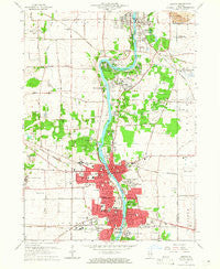 Geneva Illinois Historical topographic map, 1:24000 scale, 7.5 X 7.5 Minute, Year 1964