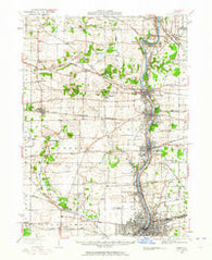 Geneva Illinois Historical topographic map, 1:62500 scale, 15 X 15 Minute, Year 1948