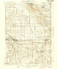 Genoa Illinois Historical topographic map, 1:62500 scale, 15 X 15 Minute, Year 1938