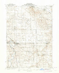 Genoa Illinois Historical topographic map, 1:62500 scale, 15 X 15 Minute, Year 1938