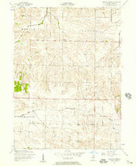 German Corner Illinois Historical topographic map, 1:24000 scale, 7.5 X 7.5 Minute, Year 1953