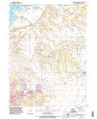Germantown Hills Illinois Historical topographic map, 1:24000 scale, 7.5 X 7.5 Minute, Year 1995