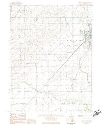 Gibson City West Illinois Historical topographic map, 1:24000 scale, 7.5 X 7.5 Minute, Year 1982