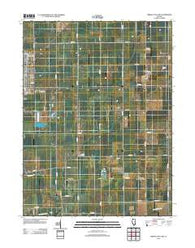 Gibson City East Illinois Historical topographic map, 1:24000 scale, 7.5 X 7.5 Minute, Year 2012