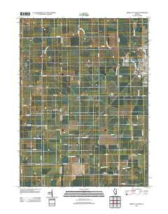 Gibson City West Illinois Historical topographic map, 1:24000 scale, 7.5 X 7.5 Minute, Year 2012