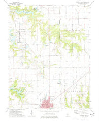 Gillespie North Illinois Historical topographic map, 1:24000 scale, 7.5 X 7.5 Minute, Year 1974