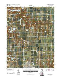 Gillespie North Illinois Historical topographic map, 1:24000 scale, 7.5 X 7.5 Minute, Year 2012