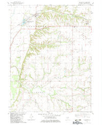 Gladstone Illinois Historical topographic map, 1:24000 scale, 7.5 X 7.5 Minute, Year 1982