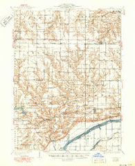 Glasford Illinois Historical topographic map, 1:62500 scale, 15 X 15 Minute, Year 1930