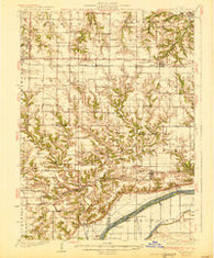 Glasford Illinois Historical topographic map, 1:62500 scale, 15 X 15 Minute, Year 1930