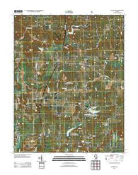 Glendale Illinois Historical topographic map, 1:24000 scale, 7.5 X 7.5 Minute, Year 2012