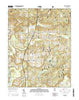 Glendale Illinois Current topographic map, 1:24000 scale, 7.5 X 7.5 Minute, Year 2015