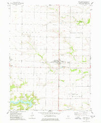 Good Hope Illinois Historical topographic map, 1:24000 scale, 7.5 X 7.5 Minute, Year 1974