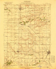 Good Hope Illinois Historical topographic map, 1:62500 scale, 15 X 15 Minute, Year 1918