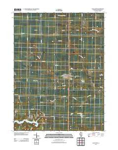 Good Hope Illinois Historical topographic map, 1:24000 scale, 7.5 X 7.5 Minute, Year 2012