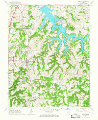 Goreville Illinois Historical topographic map, 1:24000 scale, 7.5 X 7.5 Minute, Year 1966