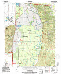 Gorham Illinois Historical topographic map, 1:24000 scale, 7.5 X 7.5 Minute, Year 1994