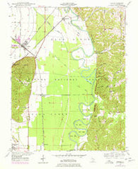 Gorham Illinois Historical topographic map, 1:24000 scale, 7.5 X 7.5 Minute, Year 1947