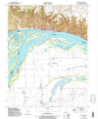 Grafton Illinois Historical topographic map, 1:24000 scale, 7.5 X 7.5 Minute, Year 1990