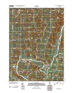Grand Detour Illinois Historical topographic map, 1:24000 scale, 7.5 X 7.5 Minute, Year 2012