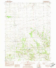 Grandview Illinois Historical topographic map, 1:24000 scale, 7.5 X 7.5 Minute, Year 1982