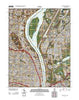 Granite City Illinois Historical topographic map, 1:24000 scale, 7.5 X 7.5 Minute, Year 2012