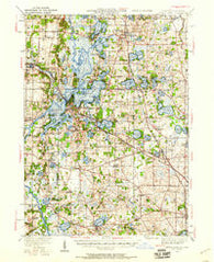 Grays Lake Illinois Historical topographic map, 1:62500 scale, 15 X 15 Minute, Year 1920