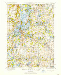 Grays Lake Illinois Historical topographic map, 1:62500 scale, 15 X 15 Minute, Year 1920