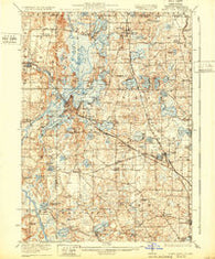 Grays Lake Illinois Historical topographic map, 1:62500 scale, 15 X 15 Minute, Year 1923