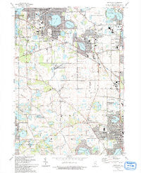 Grayslake Illinois Historical topographic map, 1:24000 scale, 7.5 X 7.5 Minute, Year 1993