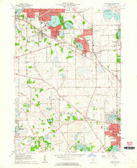 Grayslake Illinois Historical topographic map, 1:24000 scale, 7.5 X 7.5 Minute, Year 1960