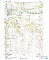 Green Rock Illinois Historical topographic map, 1:24000 scale, 7.5 X 7.5 Minute, Year 1992