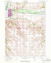 Green Rock Illinois Historical topographic map, 1:24000 scale, 7.5 X 7.5 Minute, Year 1953