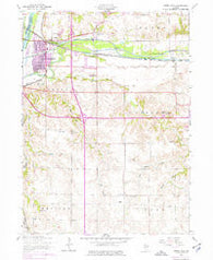 Green Rock Illinois Historical topographic map, 1:24000 scale, 7.5 X 7.5 Minute, Year 1953