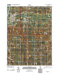 Green Rock Illinois Historical topographic map, 1:24000 scale, 7.5 X 7.5 Minute, Year 2012