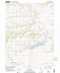 Greenbush Illinois Historical topographic map, 1:24000 scale, 7.5 X 7.5 Minute, Year 1998