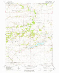 Greenbush Illinois Historical topographic map, 1:24000 scale, 7.5 X 7.5 Minute, Year 1974