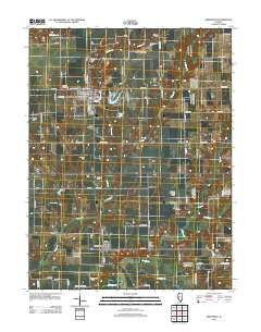 Greenfield Illinois Historical topographic map, 1:24000 scale, 7.5 X 7.5 Minute, Year 2012