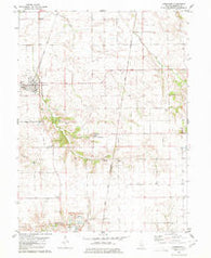 Greenview Illinois Historical topographic map, 1:24000 scale, 7.5 X 7.5 Minute, Year 1980