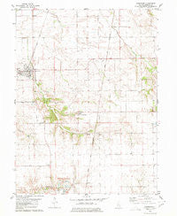 Greenview Illinois Historical topographic map, 1:24000 scale, 7.5 X 7.5 Minute, Year 1980