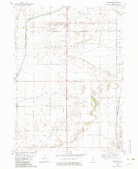 Hahnaman Illinois Historical topographic map, 1:24000 scale, 7.5 X 7.5 Minute, Year 1982