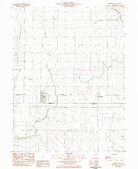 Hammond Illinois Historical topographic map, 1:24000 scale, 7.5 X 7.5 Minute, Year 1983