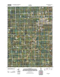 Hampshire Illinois Historical topographic map, 1:24000 scale, 7.5 X 7.5 Minute, Year 2012