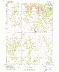 Hanna City Illinois Historical topographic map, 1:24000 scale, 7.5 X 7.5 Minute, Year 1971