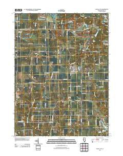 Hanna City Illinois Historical topographic map, 1:24000 scale, 7.5 X 7.5 Minute, Year 2012