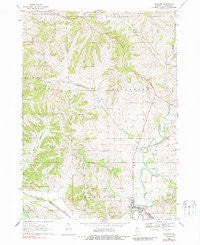 Hanover Illinois Historical topographic map, 1:24000 scale, 7.5 X 7.5 Minute, Year 1968