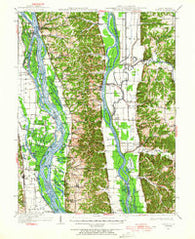 Hardin Illinois Historical topographic map, 1:62500 scale, 15 X 15 Minute, Year 1934